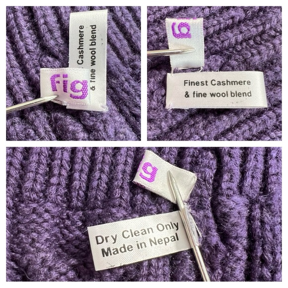 Fig Beanie and Scarf Set - Picture 6 of 8